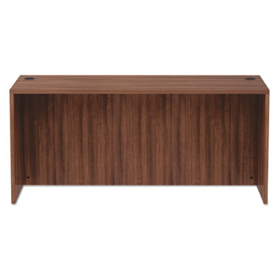 Alera Valencia Series Straight Front Desk Shell, 65" x 29.5" x 29.63", Modern Walnut